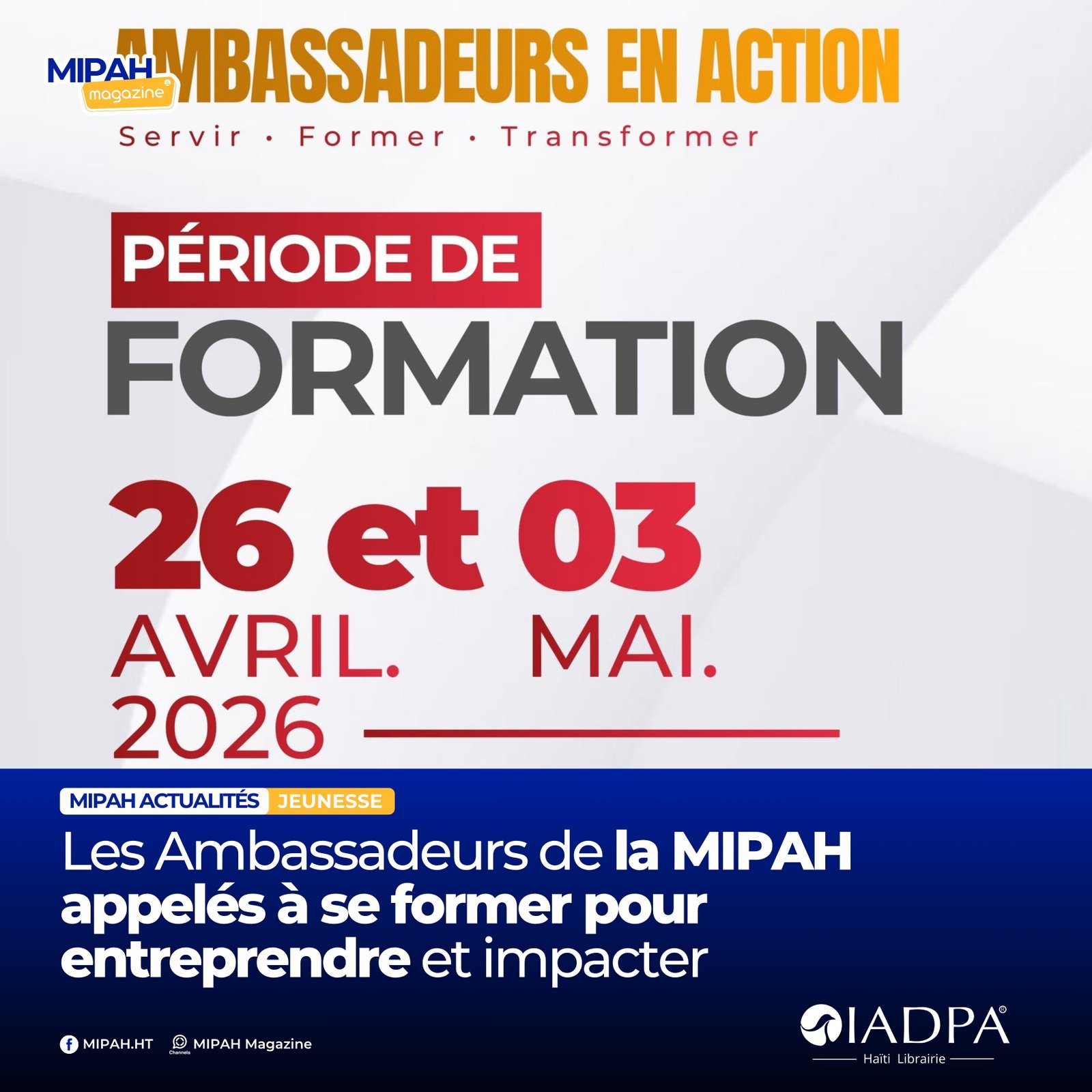 Actualité MIPAH